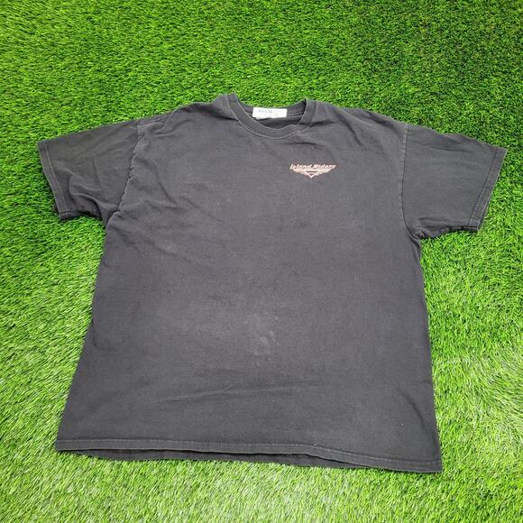 Vintage Y2K Island-Riders Biker Shirt 2XL 25x30 Maui Hawaii - Picture 2 of 16